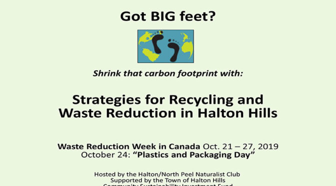 Strategies on Recycling & Waste Reduction in Halton Hills